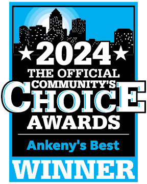 Badge for Winning Ankey's Best 2024 The Official Community's Choice Awards.